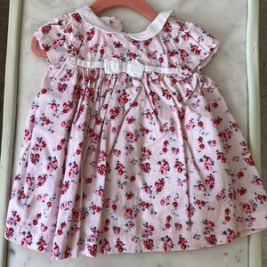 Janie and Jack rose dress 6-12M Kentucky Derby dress
